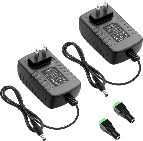 Miniatura 8 de ALITOVE 5V 3A 15W AC 100V ~ 240V a DC adaptador de fuente de alimentación convertidor 5.5X 0.098 in 0.217x0.083 in enchufe para WS2812B WS2811