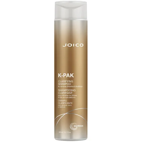 Joico K-PAK Champú clarificador diario para eliminar el cloro y la acumulación | Para cabello dañado | Repara y previene la rotura | Aumenta el