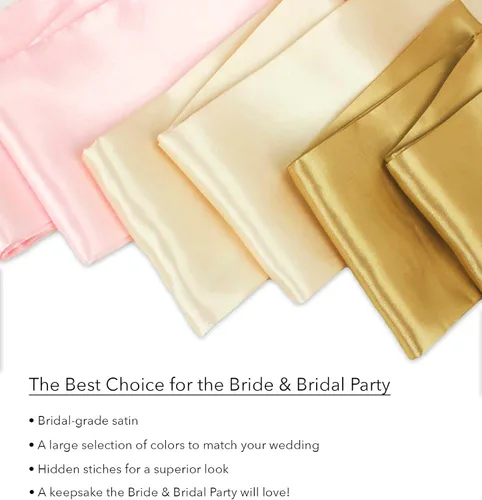 Miniatura 8 de Bachelorette Party Sashes Black - BRIDAL GRADE SATIN Bride to Be Sash - Funny Lingerie Shower Gifts Juego de 2 piezas: Negro2