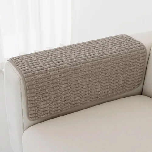 Miniatura 11 de Foxdecor Juego de 2 fundas antideslizantes para reposabrazos de sillón, fundas para reposabrazos de sillón, fundas para reposabrazos de sofá, fundas