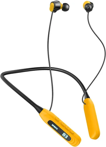 Miniatura 8 de MZYML - Auriculares Bluetooth con banda para el cuello 5.4, IPX5 impermeables con micrófono, 80 horas de reproducción, 1000 horas de espera