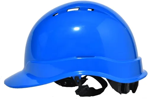 Miniatura 5 de Casco de seguridad personalizado para construcción Casco de trabajo de seguridad con suspensión de trinquete ajustable de ala completa con carcasa