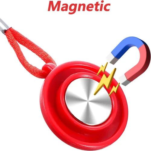 Miniatura 3 de 2 llaves de seguridad magnéticas para cinta de correr, interruptor de parada de emergencia magnético universal, accesorios para la mayoría