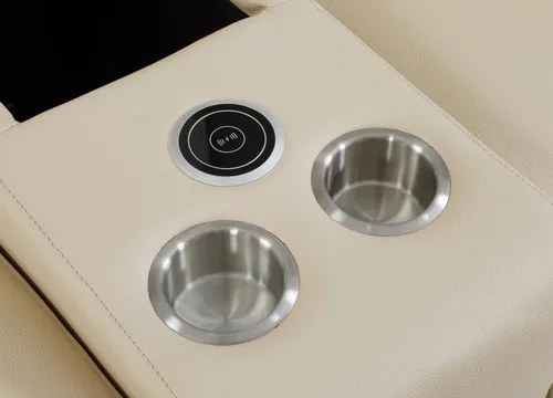 Miniatura 11 de BlackJack Furniture Venice - Juego de sofá reclinable seccional de cuero italiano de grano superior de 12 piezas con 4 reclinables eléctricos