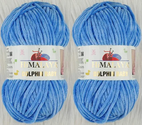 Miniatura 32 de Himalaya Dolphin 80301 - Ovillo de lana para tejer, 2 madejas, 264 yardas, 2 x 3.53 oz (80301)