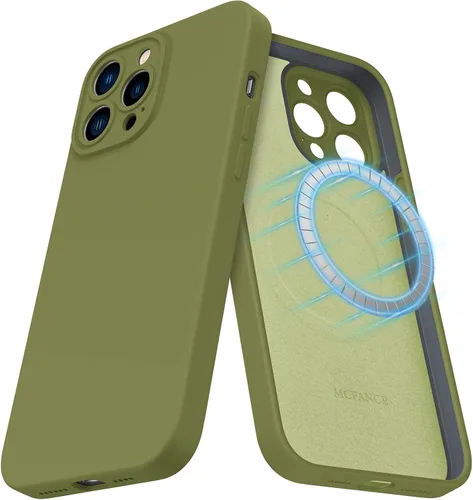 Miniatura 34 de Funda de silicona con soporte para iPhone 17 Pro [compatible con MagSafe] [Protección completa de la cámara] (6.3 pulgadas 2025), fundas de teléfono