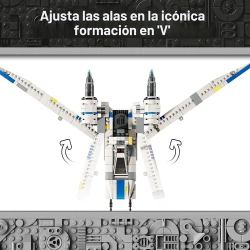 Miniatura 3 de LEGO Star Wars Conjunto de Construcción U-Wing de los Rebeldes - Incluye a Cassian Andor, Dedra Meero y K-2SO - Juguete de Acción Modelo para Fans