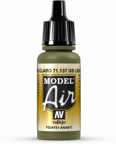 Miniatura 3 de Vallejo IDF Sinai - Juego de pintura de aire modelo gris