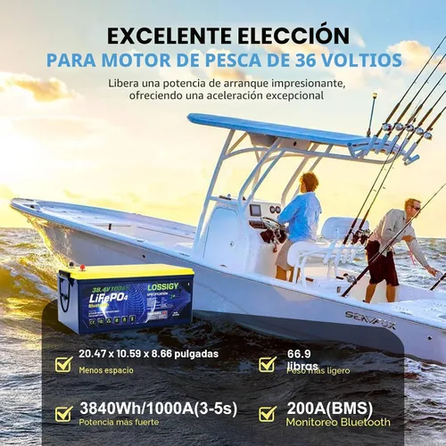 Miniatura 5 de LOSSIGY Batería de litio de 36V para carrito de golf con cargador y monitor de 25A, kit de conversión de 36 voltios para carrito de golf, perfecto