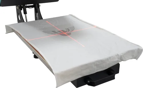 Miniatura 7 de Máquina de prensa de calor deslizante de 16 x 24 pulgadas para camisetas, placa extraíble de concha, impresora de sublimación digital industrial