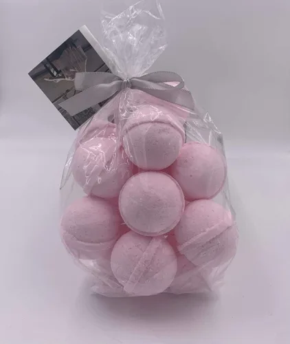 Miniatura 10 de Spa Pure Bombas de baño de vainilla y lavanda, hechas con manteca de karité, ultra hidratantes y mejores para todo tipo de piel, cada una de 1 onza