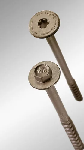 Miniatura 8 de Simpson Strong-Tie SDWS22600DB-R50 Tornillos para madera SDWS de accionamiento fuerte (grado exterior), 0.220 pulgadas x 6 pulgadas, revestimiento
