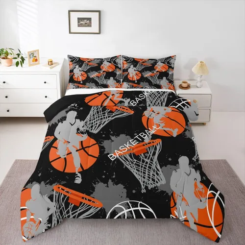 Miniatura 35 de Erosebridal - Juego de edredón tamaño King con diseño de Árbol de la Vida, juego de cama colorido de sol y luna para hombres y mujeres, edredón