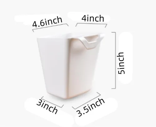 Miniatura 2 de Paquete de 6 portavasos colgantes, organizadores de pared, accesorios de carrito rodante, soportes colgantes para bolígrafos, contenedores