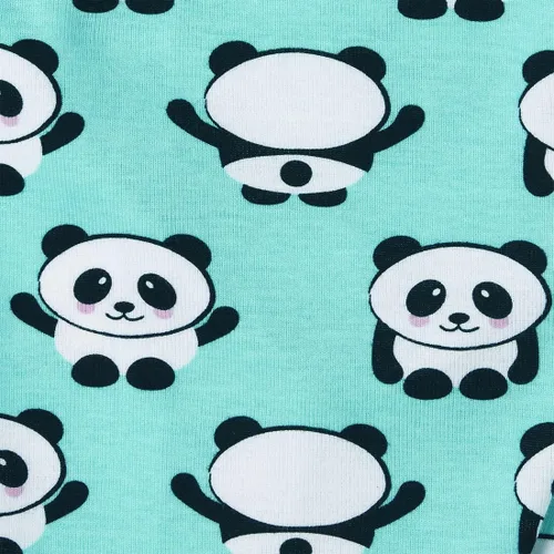 Miniatura 4 de The Children's Place Pijama de algodón para bebé y niña, diseño de unicornio, panda, ajuste cómodo, paquete de 2