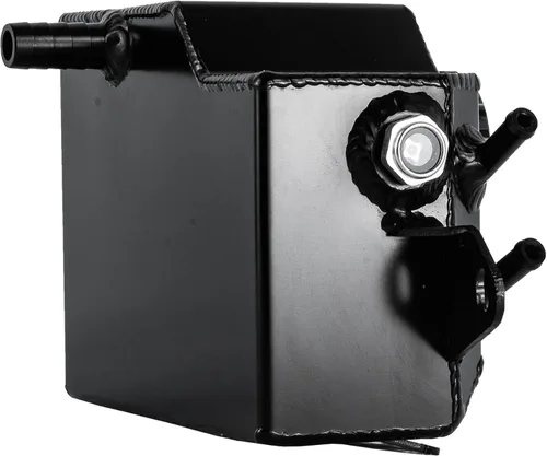 Miniatura 3 de Tanque de depósito de expansión de refrigerante de aluminio con tapa para 2006-2015 Mazda MX-5 Miata Expansion Mk3 NC 2.0L L4 Gas Negro
