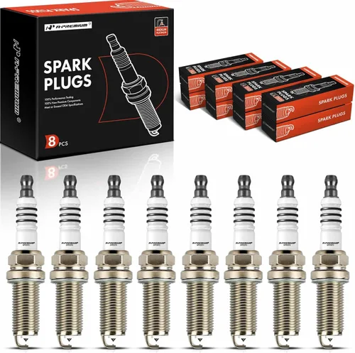 Bujías de Chispa de Iridio Platino A-Premium compatibles con Mercedes-Benz CL550, CLK550, CLS550, E550, GL450, GL550, G550, ML550, S450, S550,
