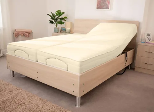 Miniatura 8 de SlumberWell Juego de sábanas de agua tamaño Queen, 4 piezas con sábana bajera fresca, transpirable y ultra suave, rico, 100% algodón, 15 pulgadas