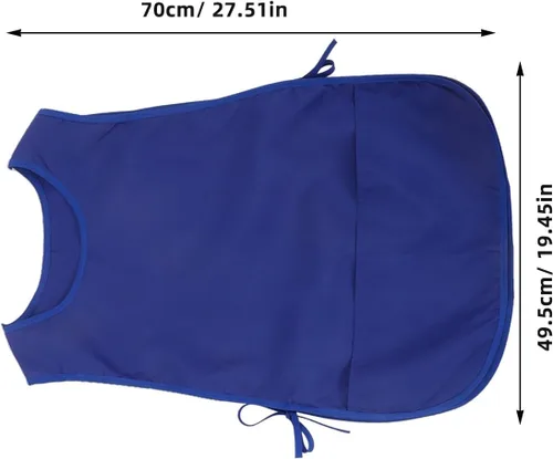 Miniatura 2 de 2 delantales de trabajo para adultos, para hombres y mujeres, resistentes al aceite, delantales de cocina y barbero con bolsillos, uniformes