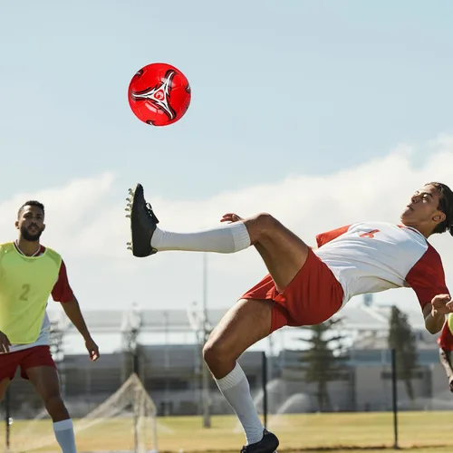 Miniatura 5 de Deekin Balón de fútbol a granel con bomba de tamaño 5/4/3 para interior y exterior, práctica deportiva, competición, accesorios de entrenamiento