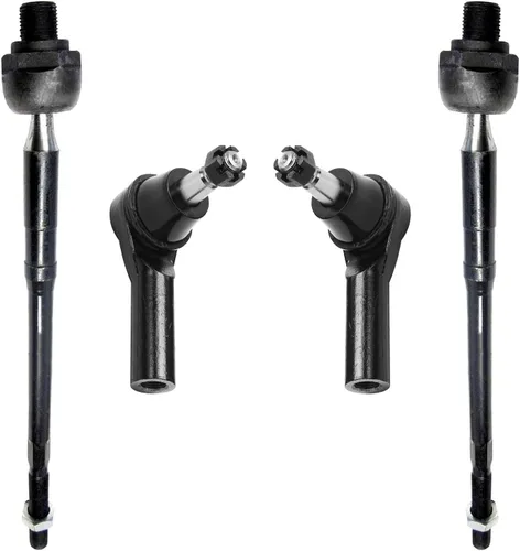 Miniatura 95 de Detroit Axle - 4 barras de acoplamiento delanteras para Kia Forte Koup 14-17, 14-18 Forte Forte5, 4 extremos de barra de acoplamiento exteriores e
