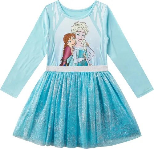 Disney Frozen, Minnie Mouse, vestido de manga larga para niñas pequeñas y grandes