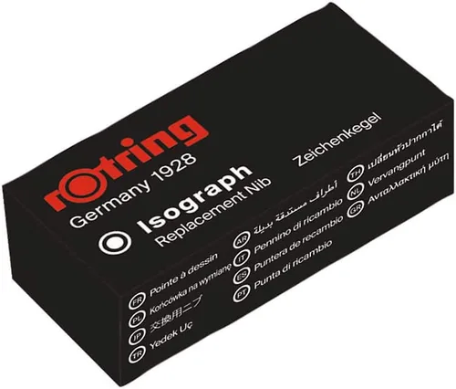 Miniatura 2 de rOtring Isograph - Bolígrafo de dibujo técnico, puntas de repuesto, 0.709 in