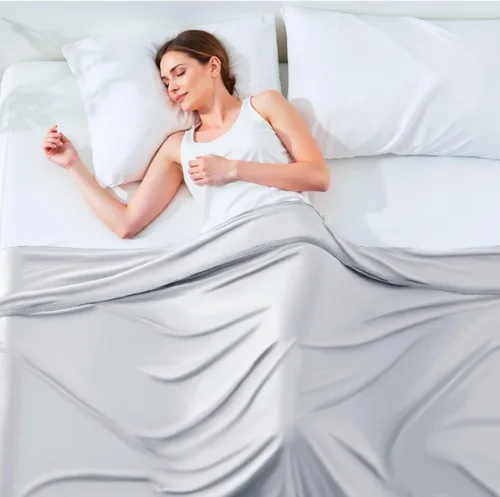 Miniatura 11 de Degrees of Comfort - Manta de enfriamiento tamaño Queen, mantas de verano para personas que duermen con calor, Q-Max>0.4 Fibra fresca, ropa de cama