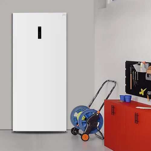 Miniatura 9 de Kenmore - Congelador vertical de 21.0 pies cúbicos de capacidad, refrigerador/congelador convertible, 4 estantes, listo para garaje, almacenamiento