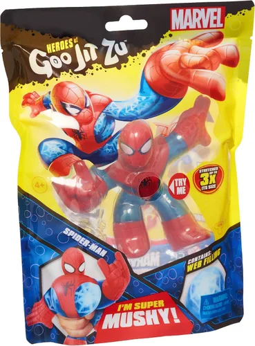 Miniatura 4 de Heroes of Goo Jit Zu - Paquete oficial de héroes de Marvel, Spider-Man, multicolor (41054)