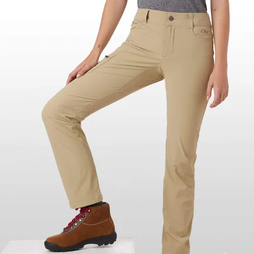 Miniatura 6 de Outdoor Research Pantalones Ferrosi para mujer, entrepierna corta, senderismo, escalada, camping, equipo ligero