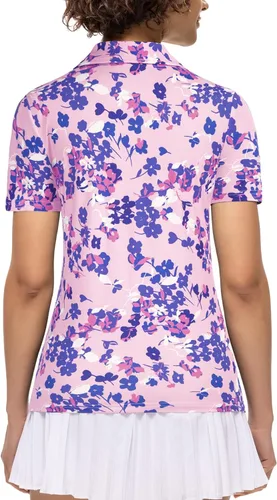 Miniatura 5 de JACK SMITH Women's Golf Polo Shirts Short Sleeve Lightweight Moisture Wicking Zipper Tennis Tops Slim Fit Sportwear