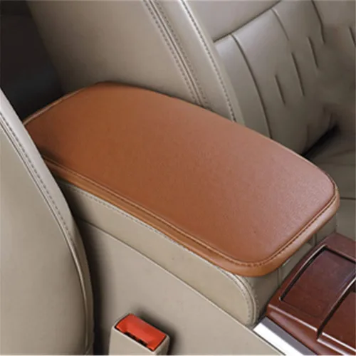 Miniatura 11 de Funda para consola central de coche, universal, de cuero sintético, reposabrazos para auto, protector de reposabrazos de consola central, apto