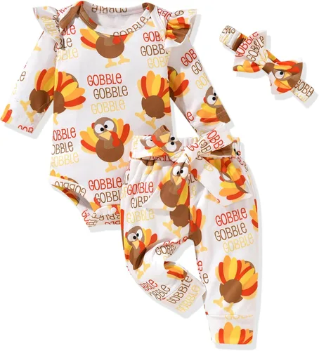 Miniatura 93 de Aalizzwell Conjunto de mameluco acanalado para bebé recién nacido prematuro para otoño e invierno