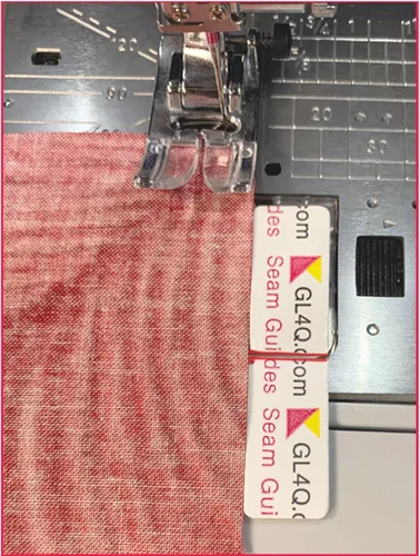 Miniatura 5 de Guidelines4quilting - Paquete de 6 guías de costura ½ x 2 x 1/32 pulgadas - Adhesivo extraíble y no deja residuos pegajosos (paquete de 2)