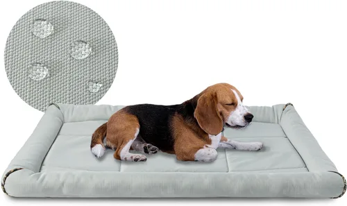 Miguel Oxford Ripstop Cama Impermeable para Perros para Exteriores para Jaulas de Metal para Perros Alfombrilla para Mascotas Resistente al Agua