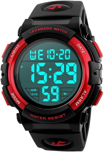 Reloj analógico para niños reloj para niños de 6 a 15 años reloj digital para deportes al aire libre multifuncional con cronógrafo LED 50 M