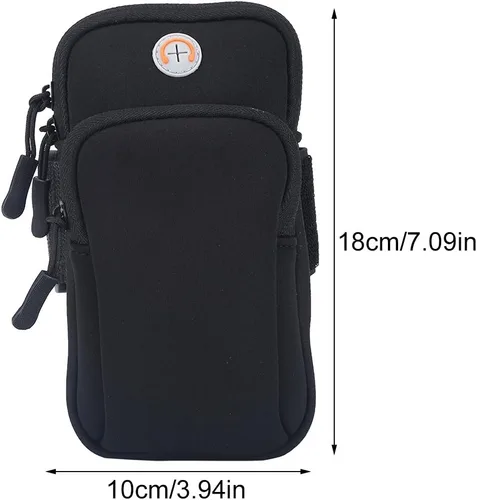 Miniatura 5 de Brazalete para teléfono celular, correr, correr, ejercicio, gimnasio, brazo, muñeca, brazalete, funda para teléfono, bolsa de brazo deportivo