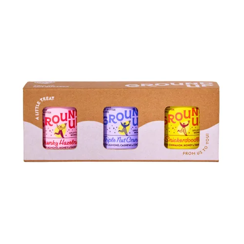 Miniatura 10 de Ground Up Mantequilla de almendras y anacardos - cardamomo de miel con semillas de chía - Sin maní, sin lácteos, sin gluten, vegana - 1 tarro de 12