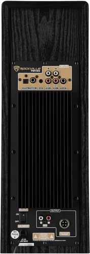 Miniatura 6 de Rockville TM150B - Sistema de altavoces de torre de cine en casa, negro, 1000 W, subwoofers de 10 pulgadas, Bluetooth, reproducción USB/SD, radio