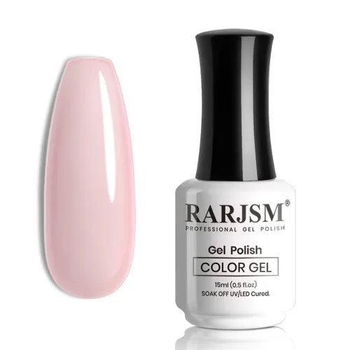Miniatura 74 de RARJSM Esmalte de Uñas en Gel Nude Transparente Rosa Saludable Claro Esmalte de Uñas en Gel Nude Transparente Rosa Intenso Gelatinoso Barniz de Uñas