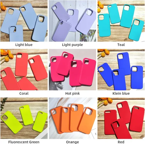 Miniatura 5 de Funda de silicona líquida compatible con iPhone 11, color rosa neón [Protección contra caídas] [Resistente a los arañazos, a prueba de golpes]