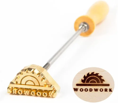 Hierro de marca personalizado para madera, sellos de hierro de marca de metal, sellos de boda, hierro de marca personalizado para carne y alimentos