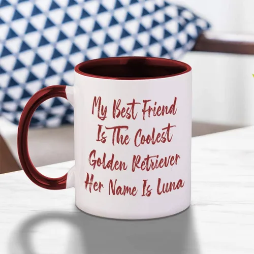 Miniatura 3 de Taza de café personalizada, texto personalizado en taza de café personalizada, taza personalizable, divertidos regalos personalizados, taza de té
