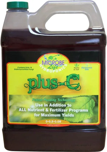 Microbe Life Hydroponics Fotosíntesis Premium Plus-C para cultivar frutas, verduras y hierbas, uso con cualquier sistema de alimentación, incluyendo