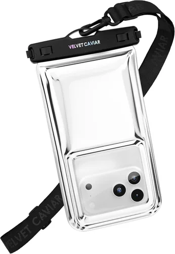 Miniatura 12 de VELVET CAVIAR Funda impermeable para teléfono con cordón, funda flotante IP68 para iPhone y todos los teléfonos, bolsa seca para esnórquel, playa