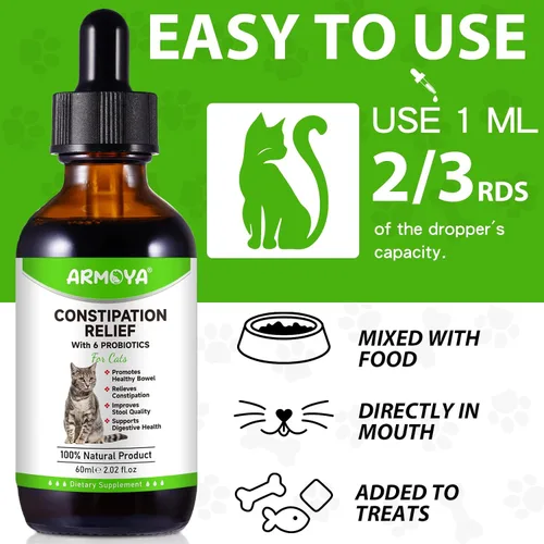 Miniatura 3 de Alivio del estreñimiento del gato, laxante de gato, alivio del estreñimiento para gatos, alivio del estreñimiento laxante para gatos, alivio