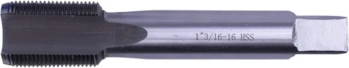 Miniatura 4 de BestParts 1 3/16-16 mano derecha rosca grifo 1 3/16 "- 16 TPI roscando acero de alta velocidad HSS Herramientas envío libre