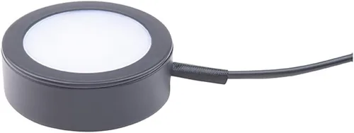 Miniatura 5 de WAC Lighting, Luz de disco LED individual con doble cable de plomo de 6 pulgadas 3-CCT seleccionable 2700K-3000K-3500K Voltaje de línea en blanco