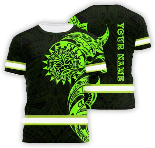 Miniatura 13 de Camisa de Alta Visibilidad con Cráneo para Hombre, Camisas Reflectantes de Seguridad con Bandera de EE. UU., Nombre Personalizado para Ropa